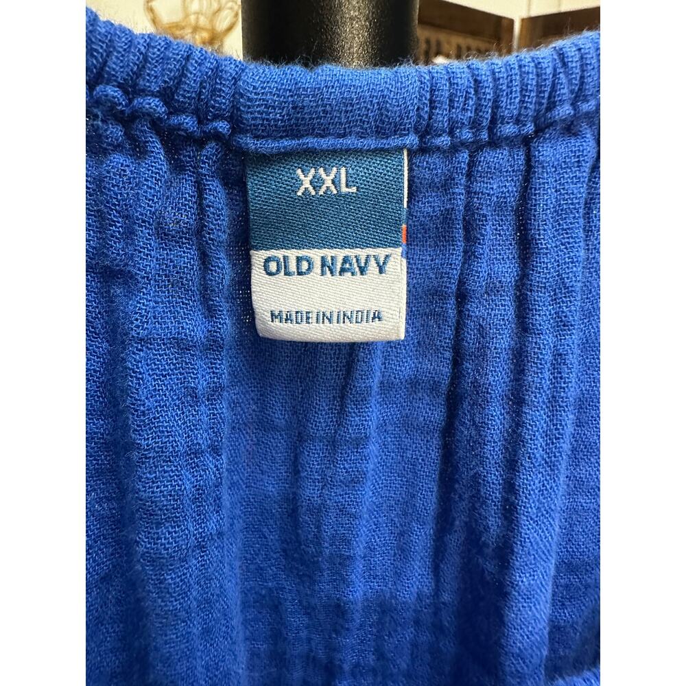321-Old Navy 100% Cotton Dress Size XXL / PTP 26" - Picture 4 of 4